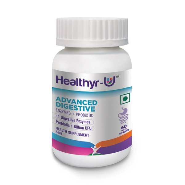 Advanced Digestive Enzymes + Probiotic Tablet 11 Digestive Enzymes 